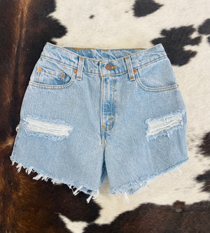 Ripped Rodeo Levi’s (26”)