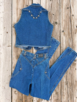Shania Vibes Denim Set (24”)