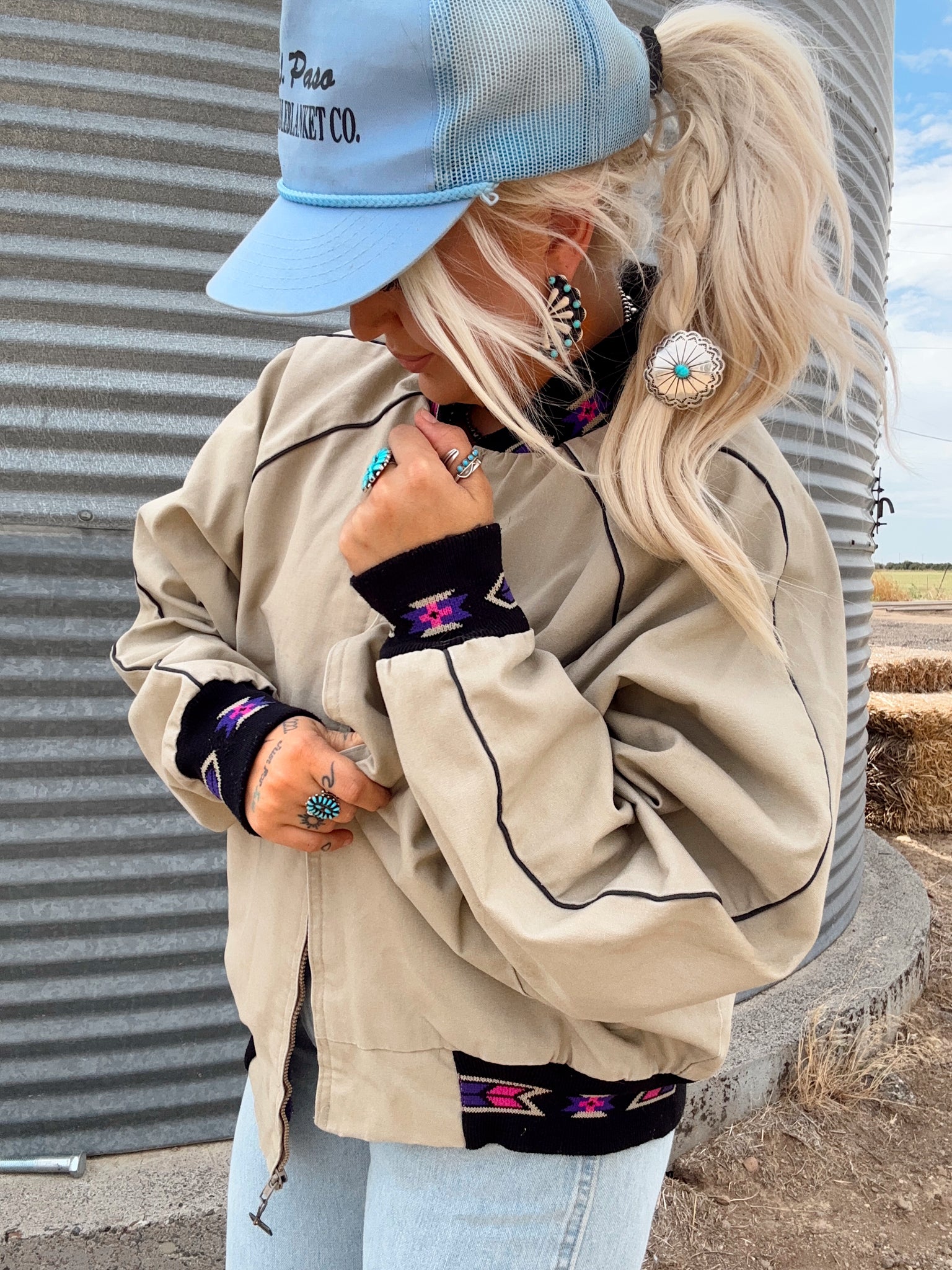 Tupelo Pink Rodeo Jacket (L)