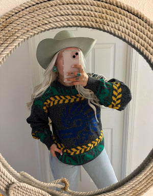 Vintage Vaquero Sweater (L)