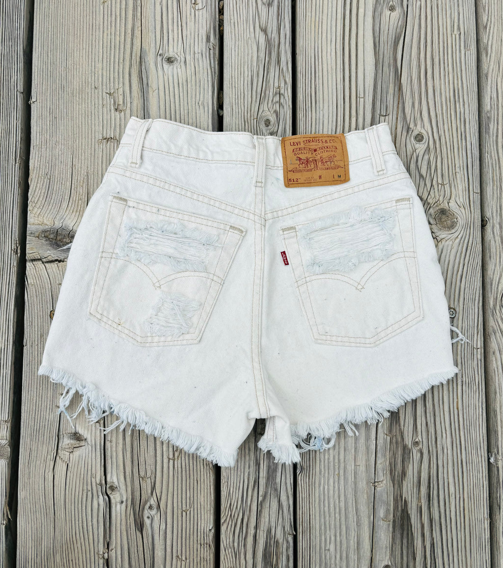 Cowboy Cream Cut Off’s (27”)