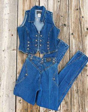 Shania Vibes Denim Set (24”)