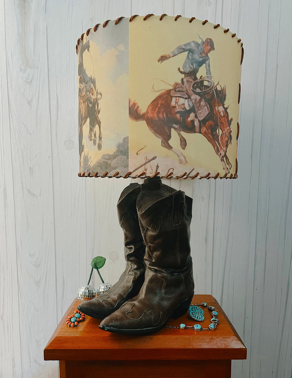 Art Of The Cowboy Lampshade (Large)