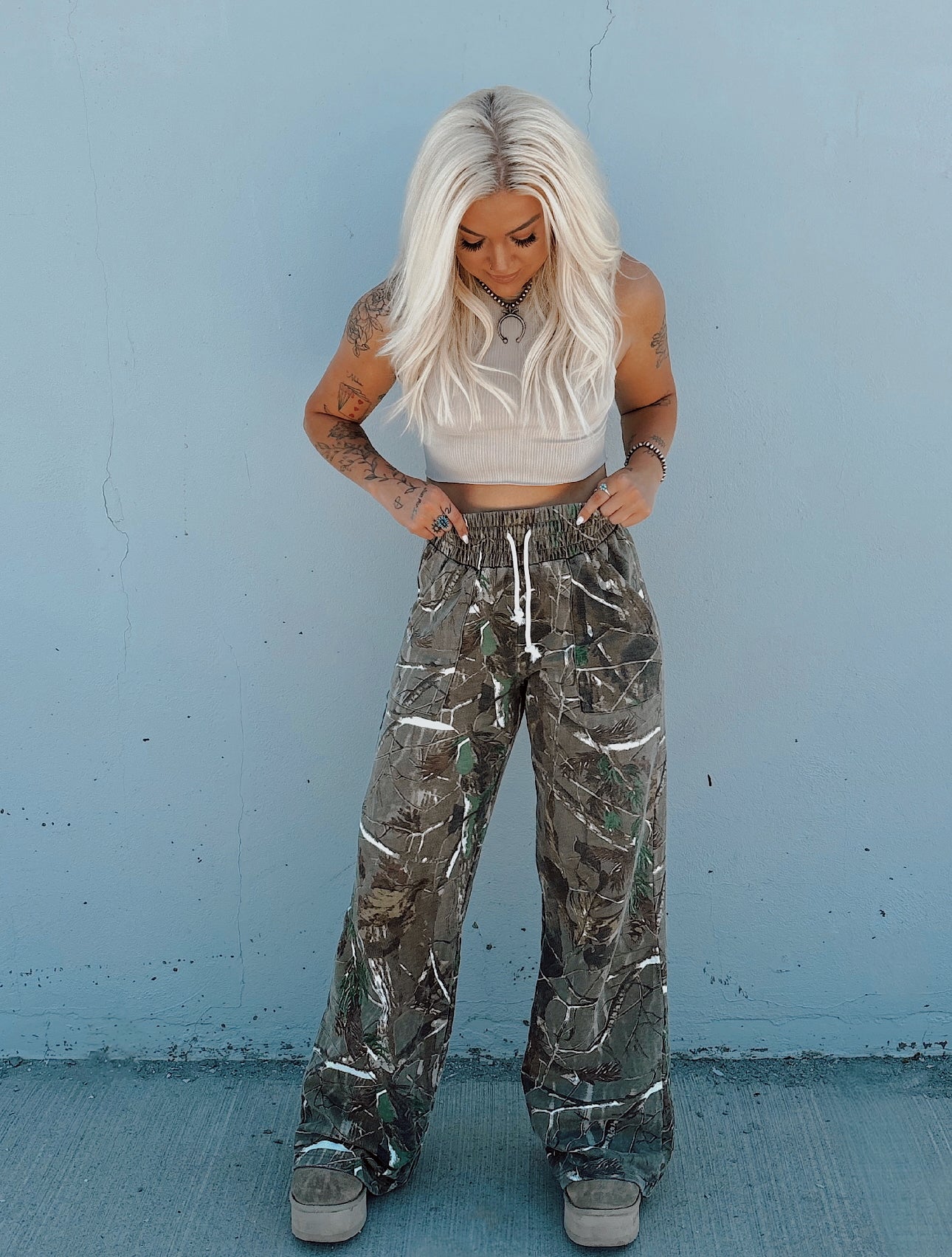 Cowboy’s Camo Sweats (S-L)