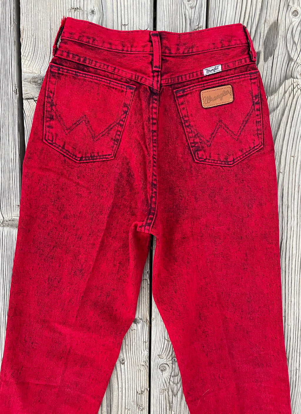 Acid Wash Babe: Red (26”, 30”)