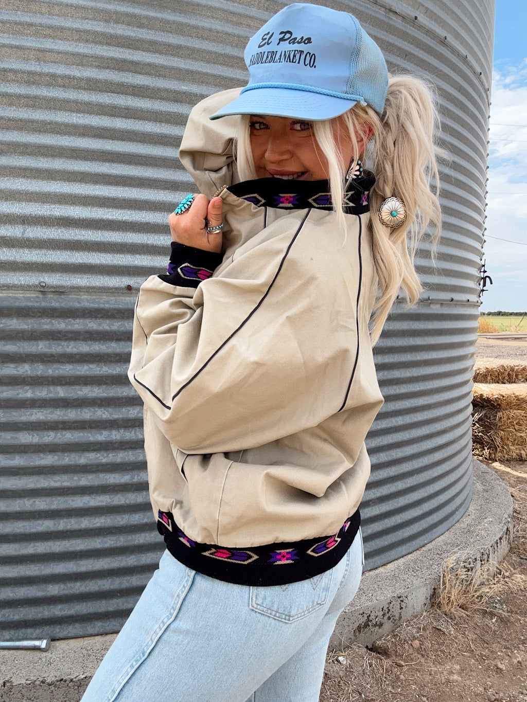Tupelo Pink Rodeo Jacket (L)
