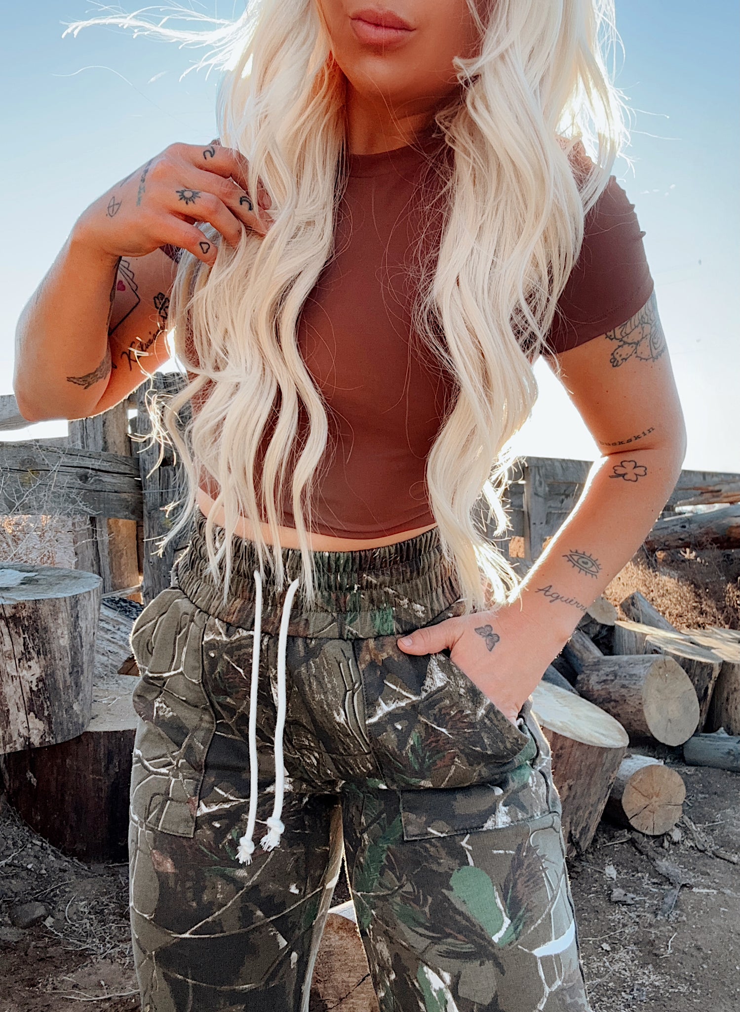 Cowboy’s Camo Sweats (S-L)