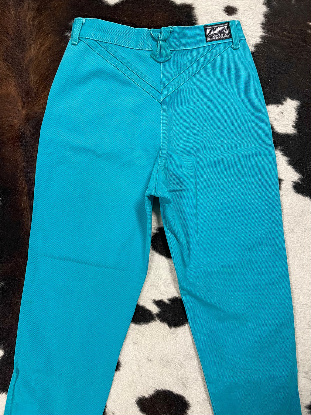 Twisted Turquoise Roughriders (27”)