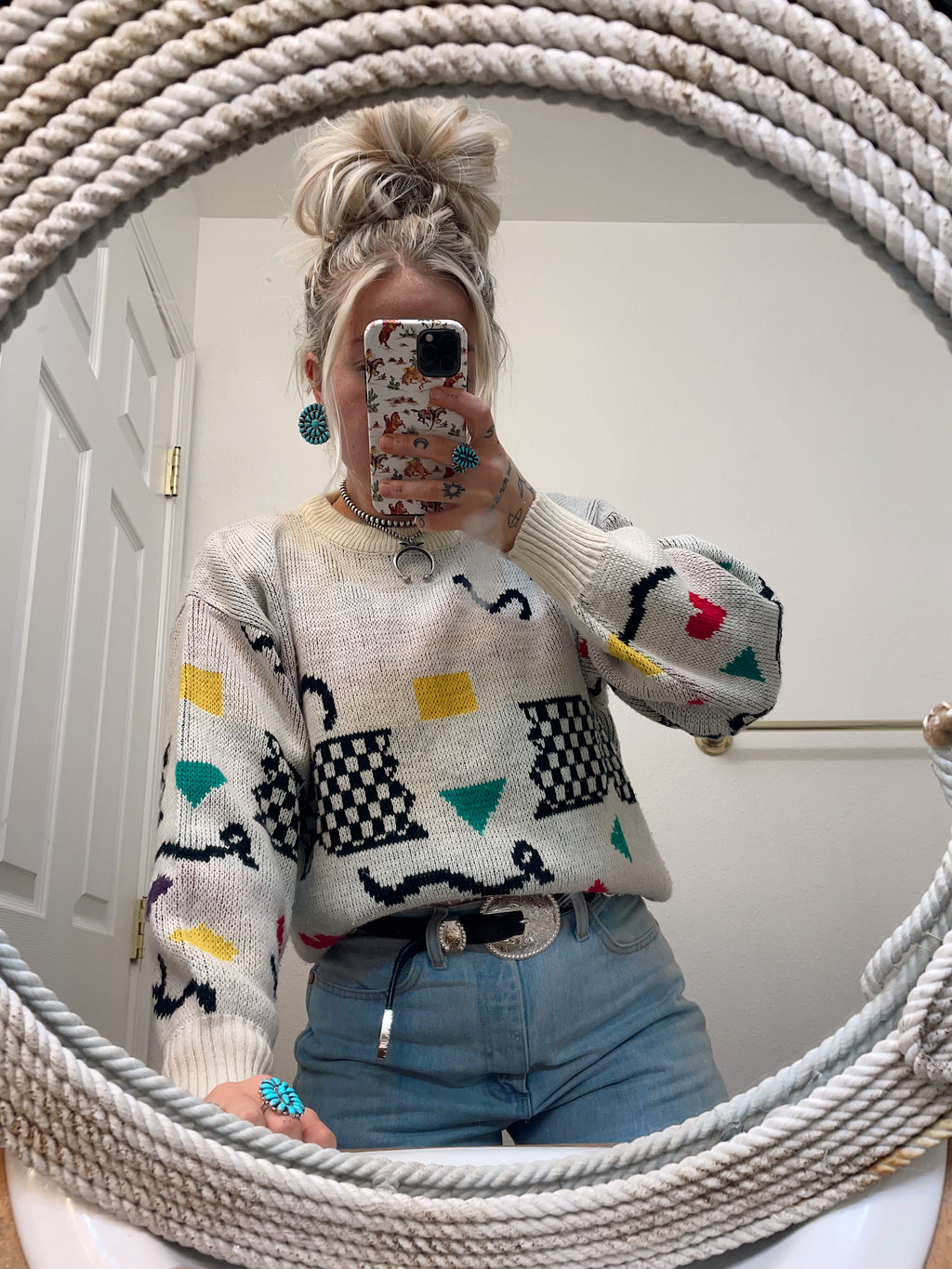 80’s Rodeo Sweater (M)