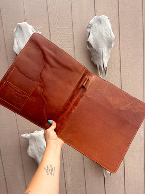 Cowhide & Leather Notebook Cover