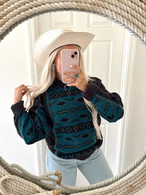 In The Saddle Sweater (S)