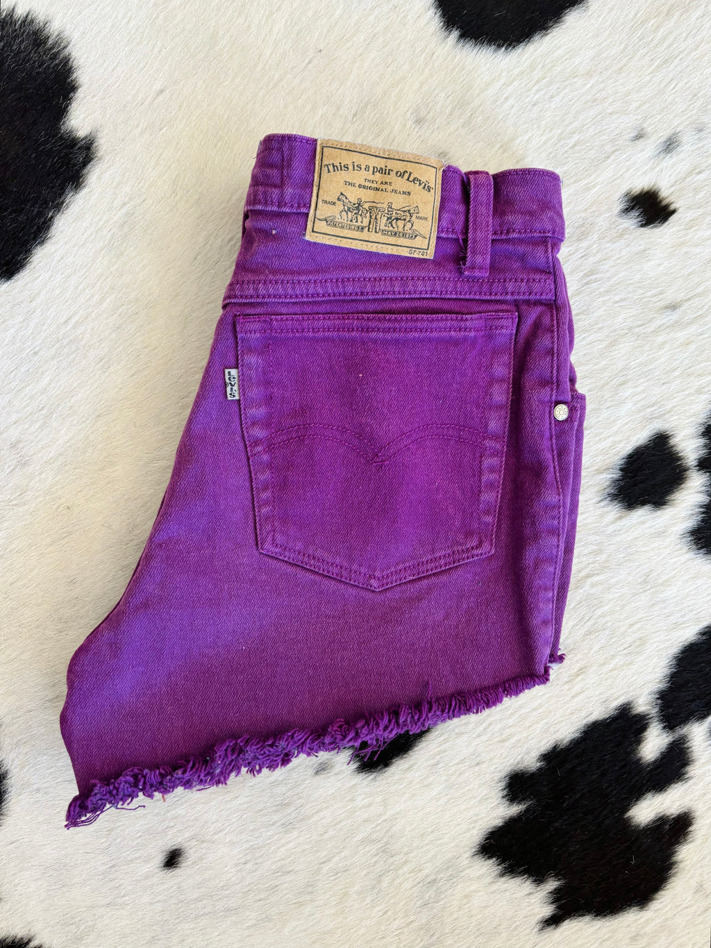 Electric Purple Levi’s (27”)