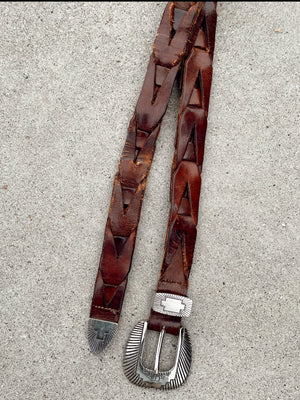 Vintage Braid Belt (M)