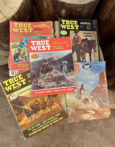 5 Vintage Western Magazines