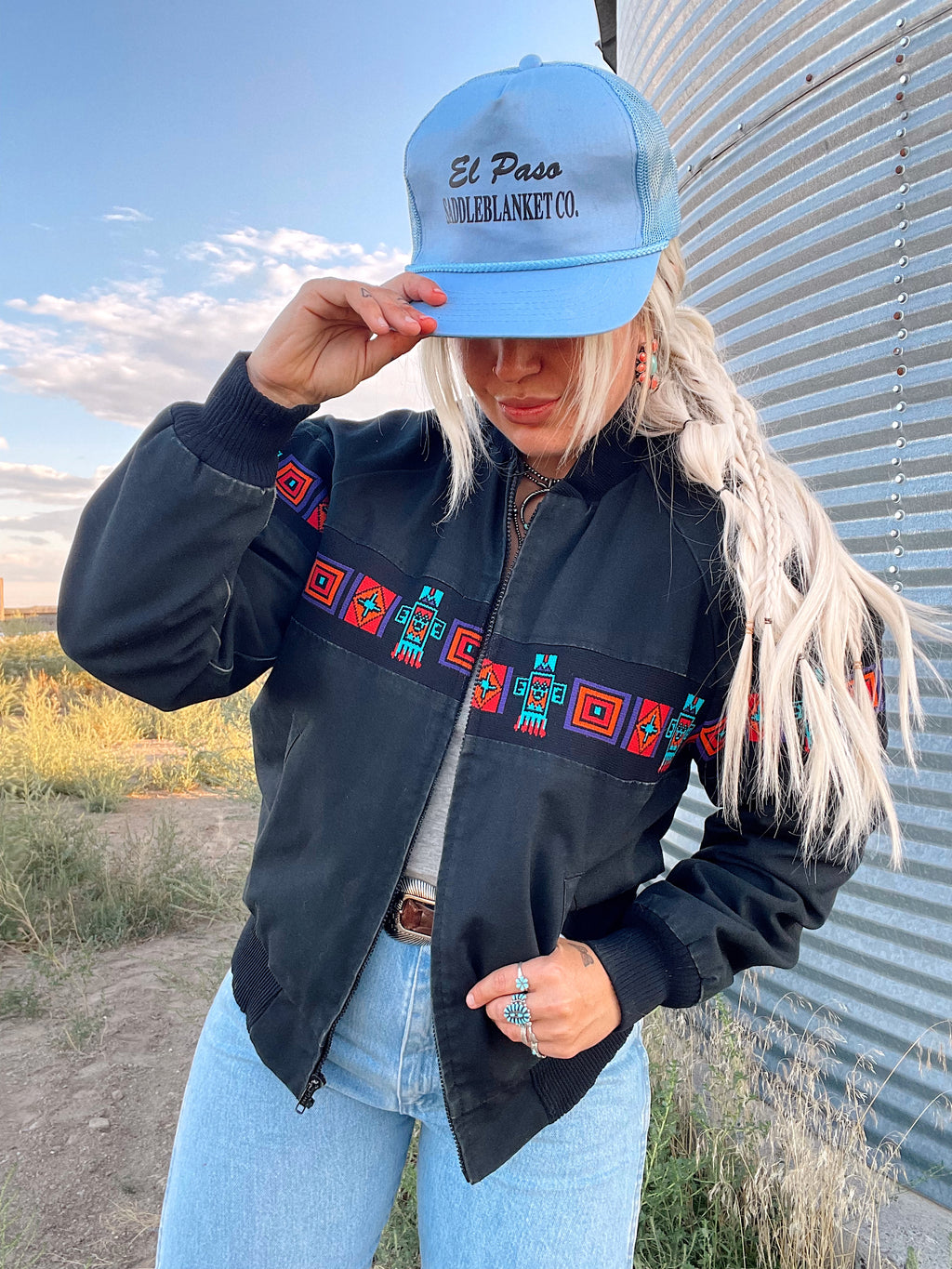 Vintage David James Bomber Jacket (L)