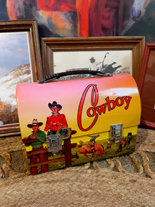 Cowboy Lunch Box/ Jewel Box
