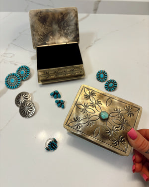 Timeless Turquoise Jewelry Box