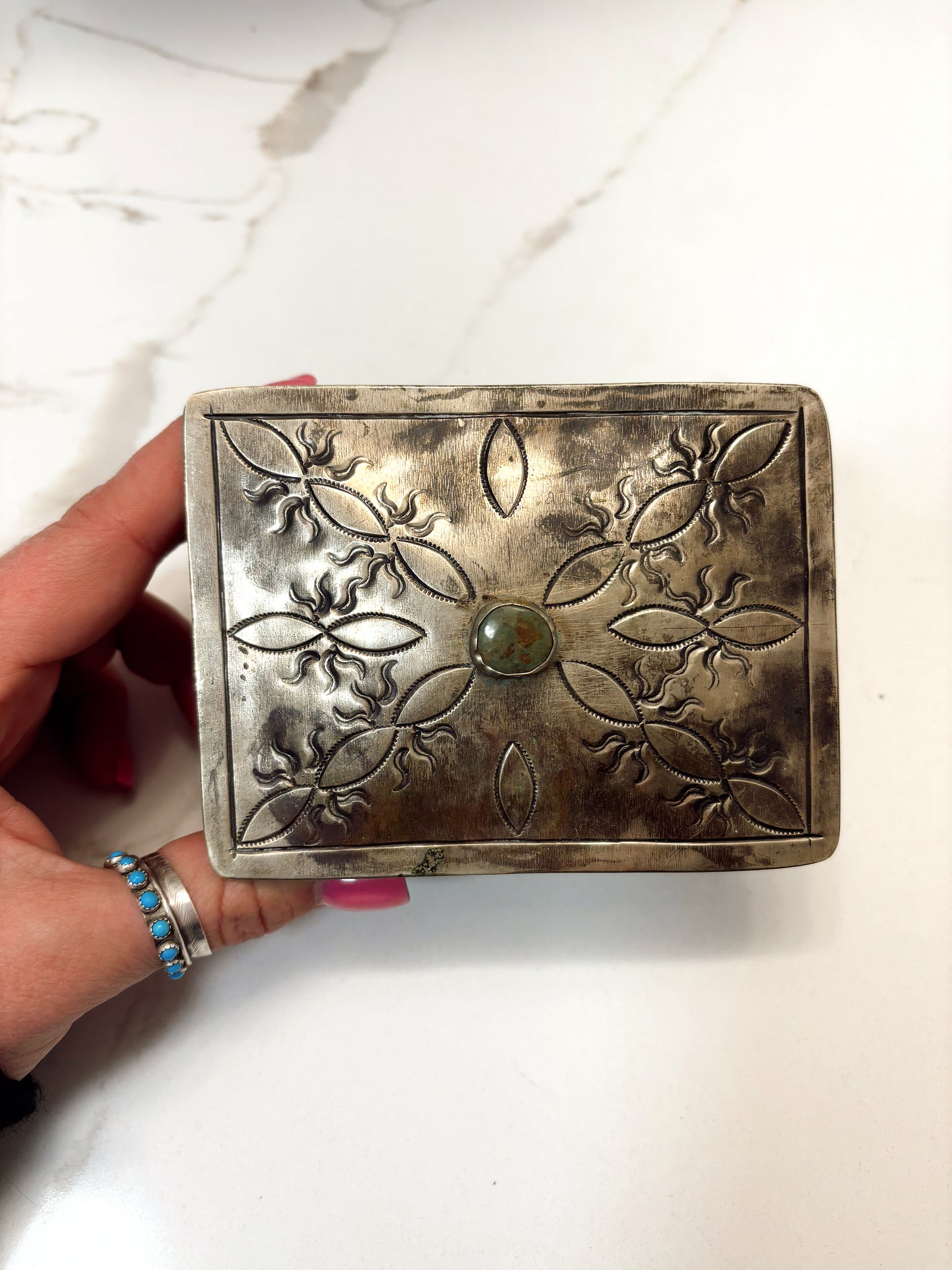 Timeless Turquoise Jewelry Box