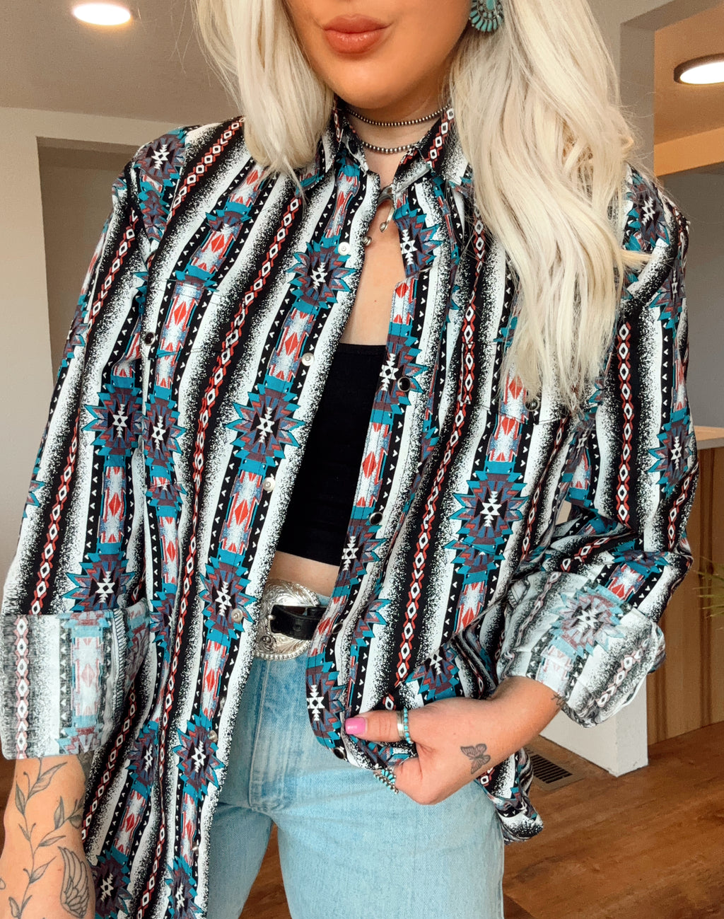 90’s Cowboy Static (L)