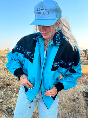 Buckskin Blue Vintage Jacket (M)