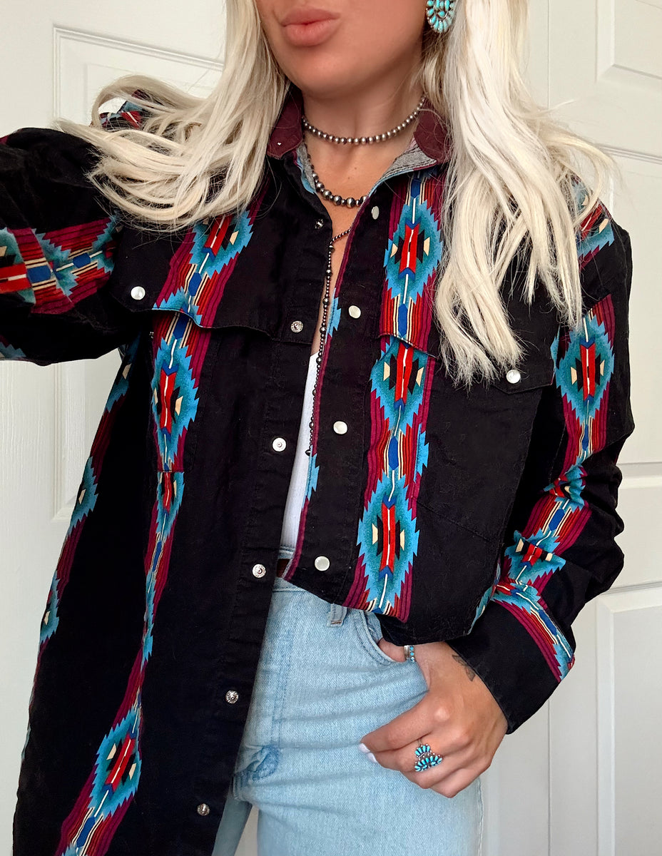 90’s Rodeo Snaps (L) – The Buckskin Babes