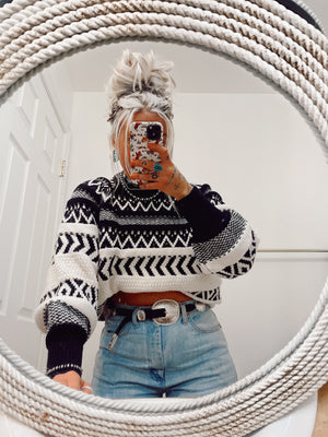 Cowboy Static Sweater (S-L)