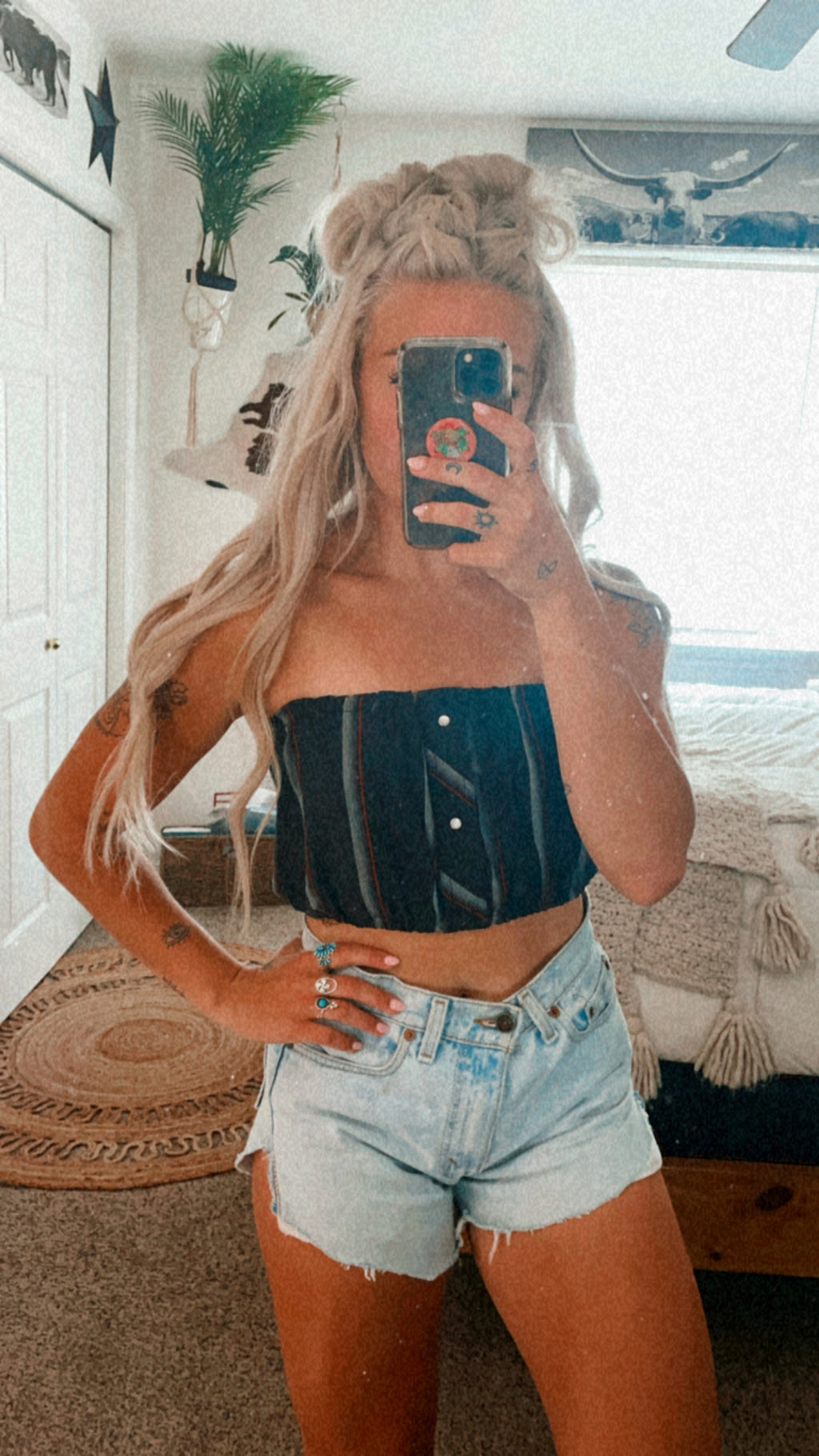 Western Threads Tube Top (S/M)