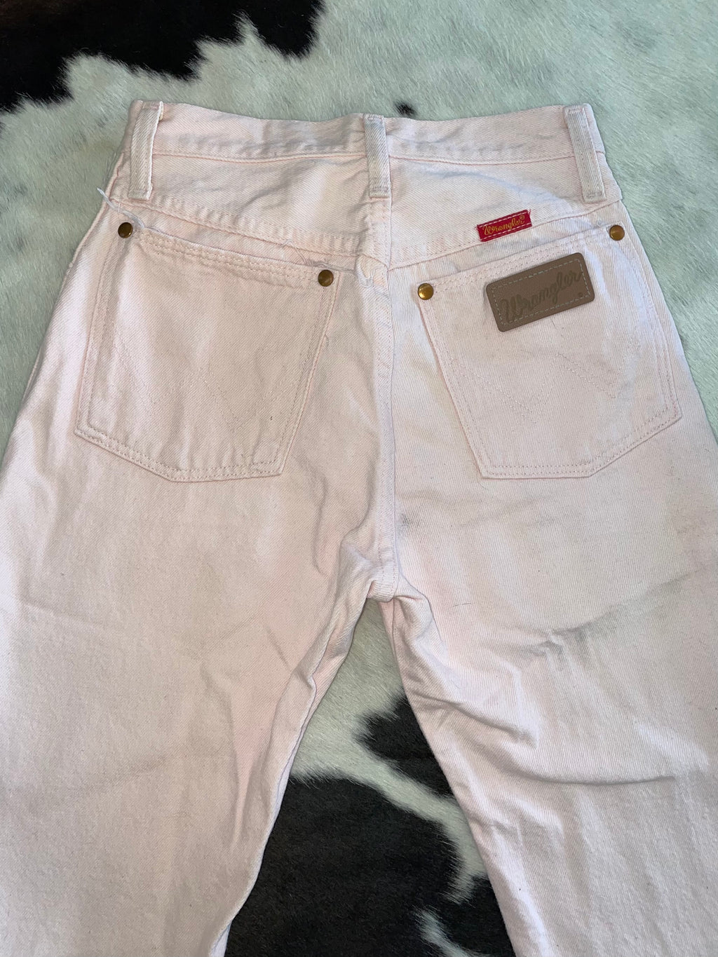 Blush Pink & Bucking Horses (24”)