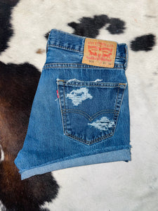 Washed Up Cowboy Levi’s (32”)