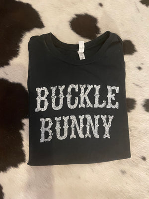 Buckle Bunny Tee (L)