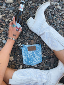 Bleached Cowboy Clutch