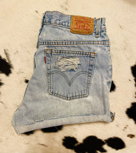 Whiskey Label Levi’s (34”)