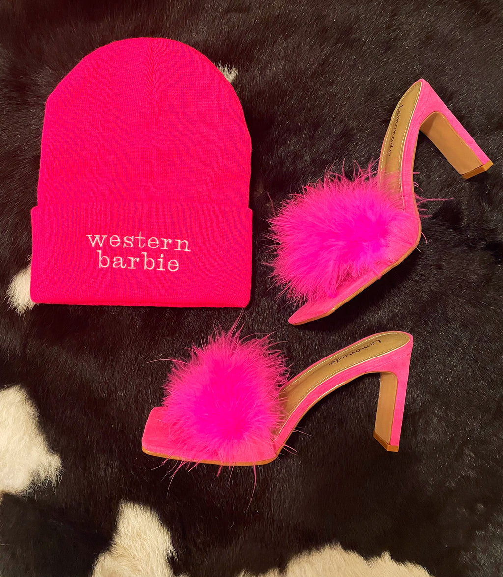 Western Barbie Beanie