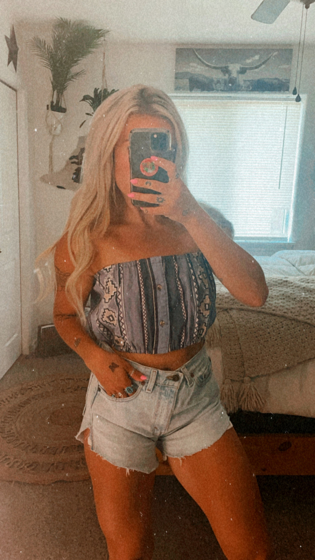 Vintage Threads Tube Top (M)