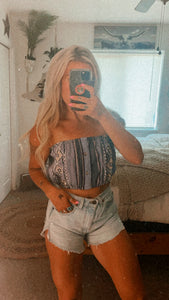 Vintage Threads Tube Top (M)