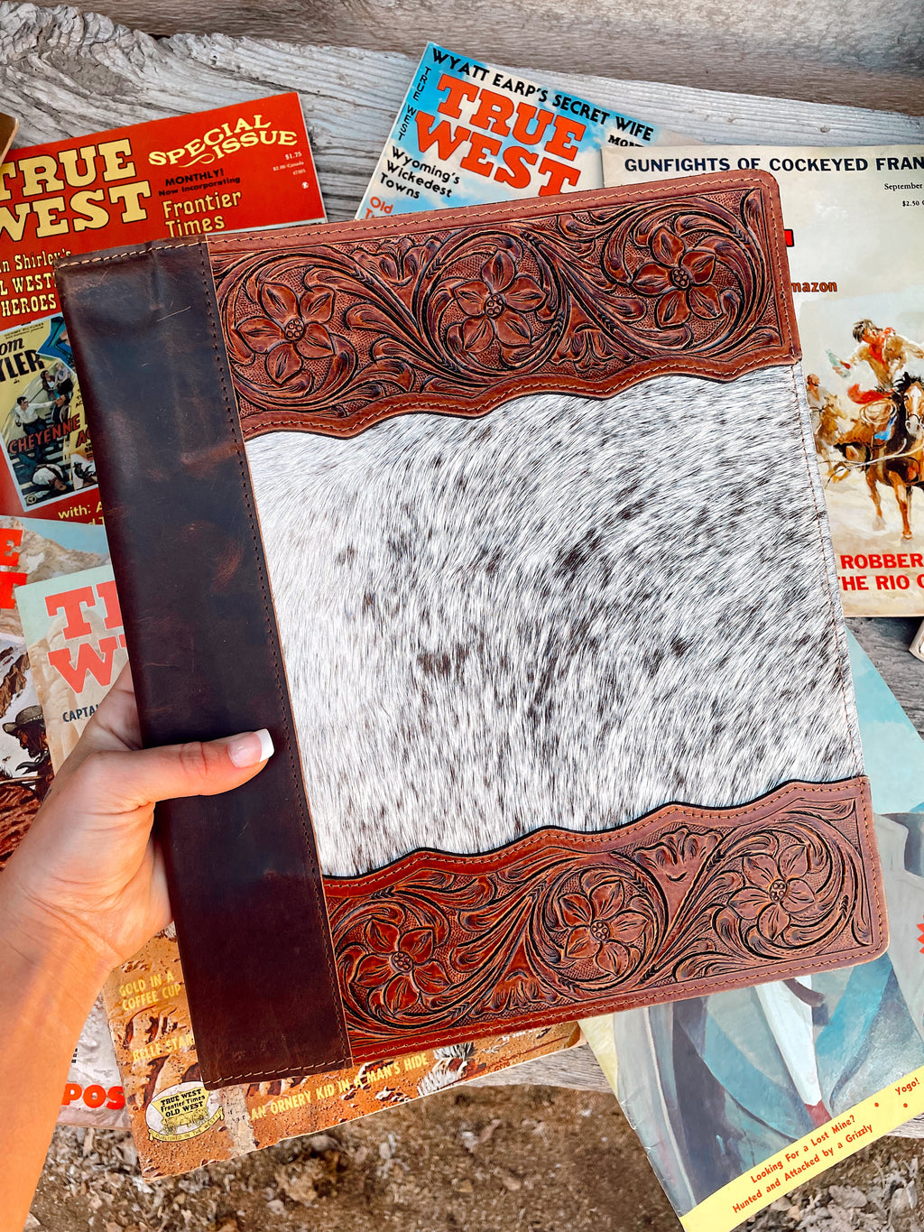 Cowboy’s Leather Notebook Cover #2