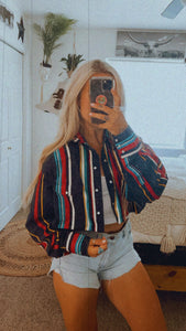 90’s Stripes Crop (M/L)