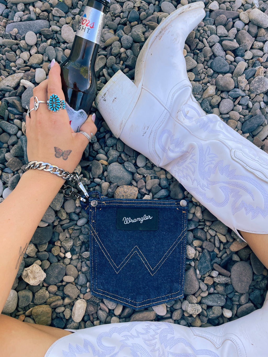 Velvet Elvis Cowboy Clutch