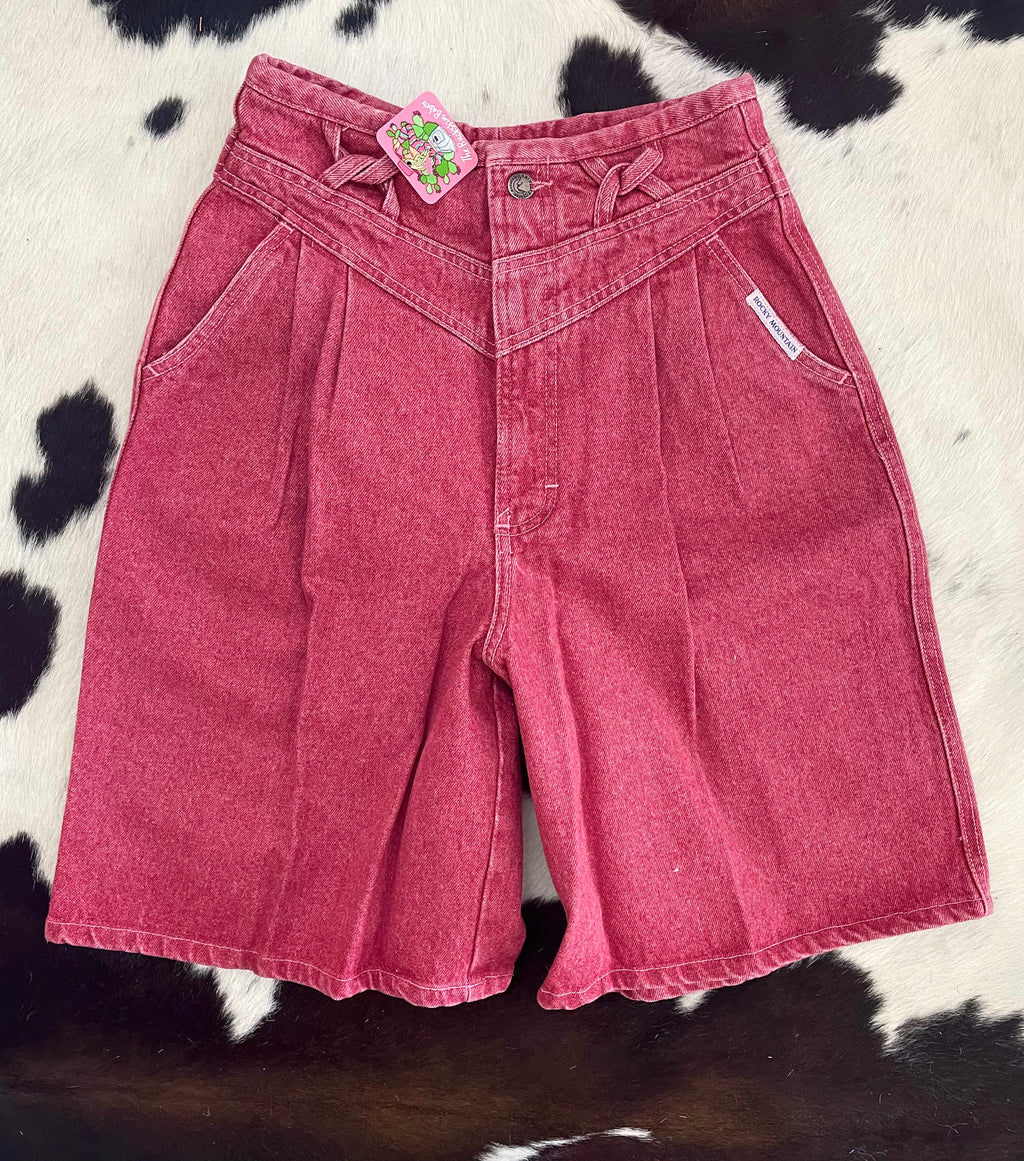 Western Barbie Biker Shorts (