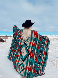 The Corral Throw Blanket