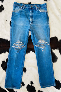 Worn & Torn Wranglers (33”)
