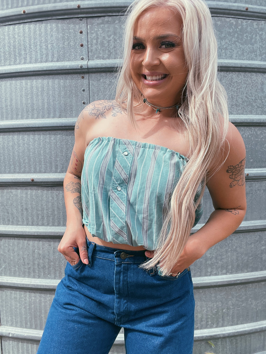 Turquoise & Texas (S/M)