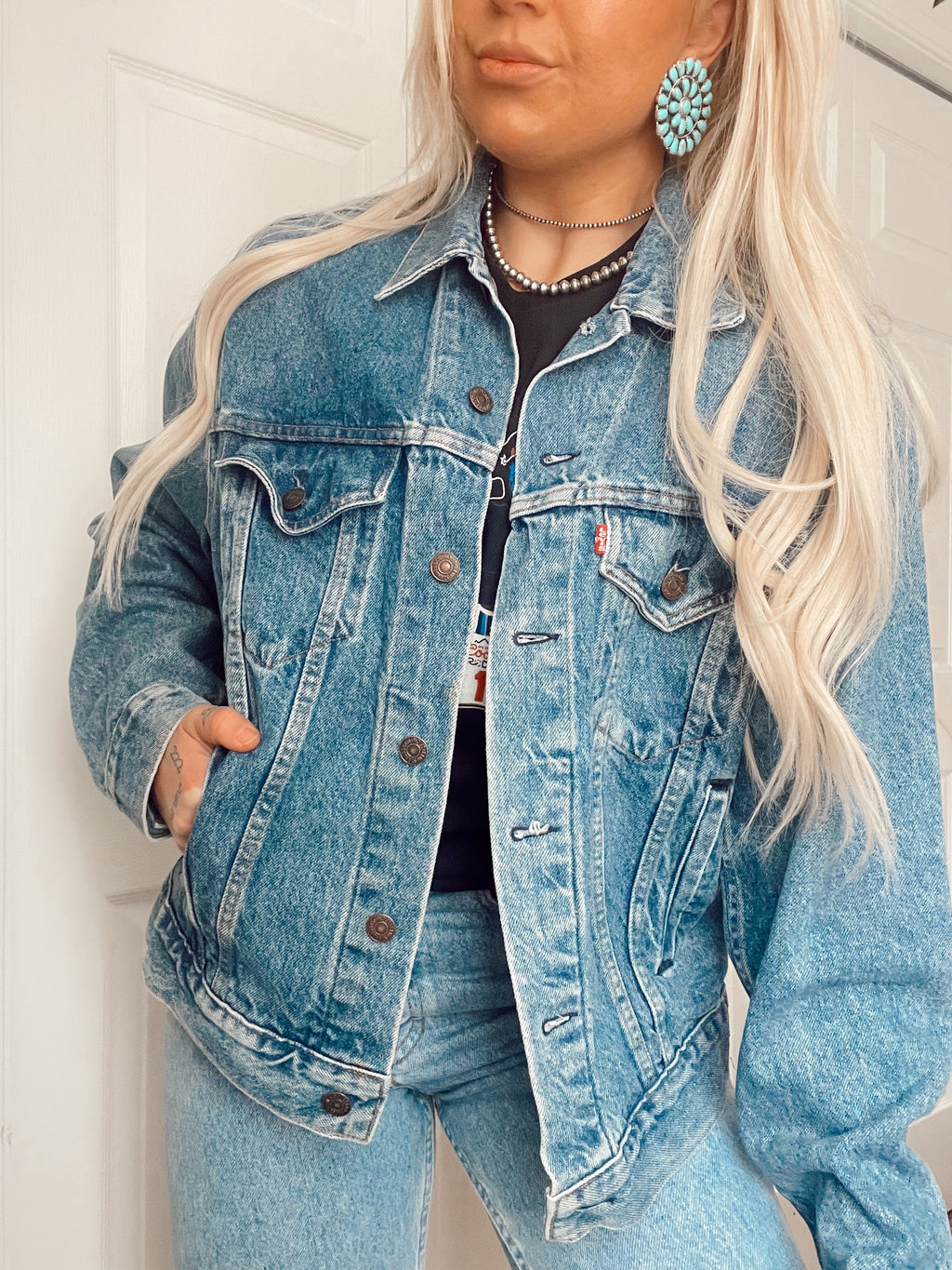 Vintage Levi’s Canadian Tux Jacket (M)