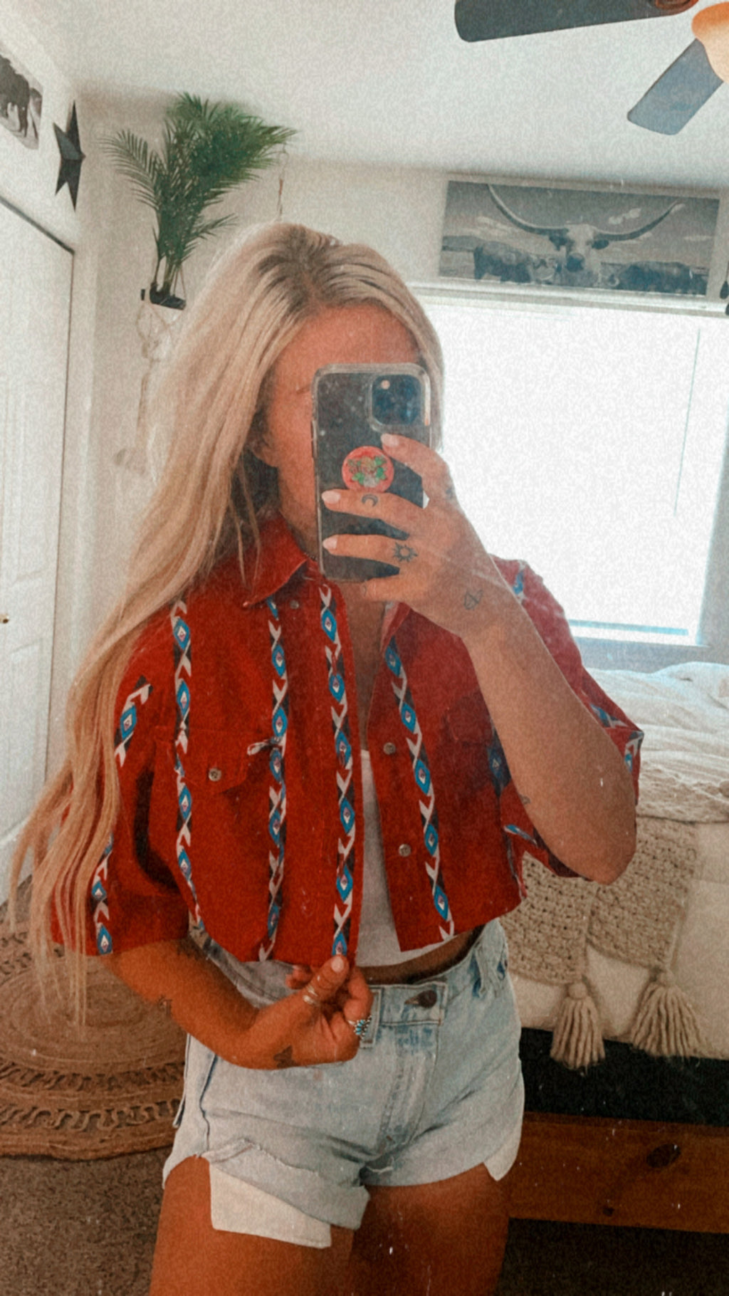 80’s Wrangler Crop (S)