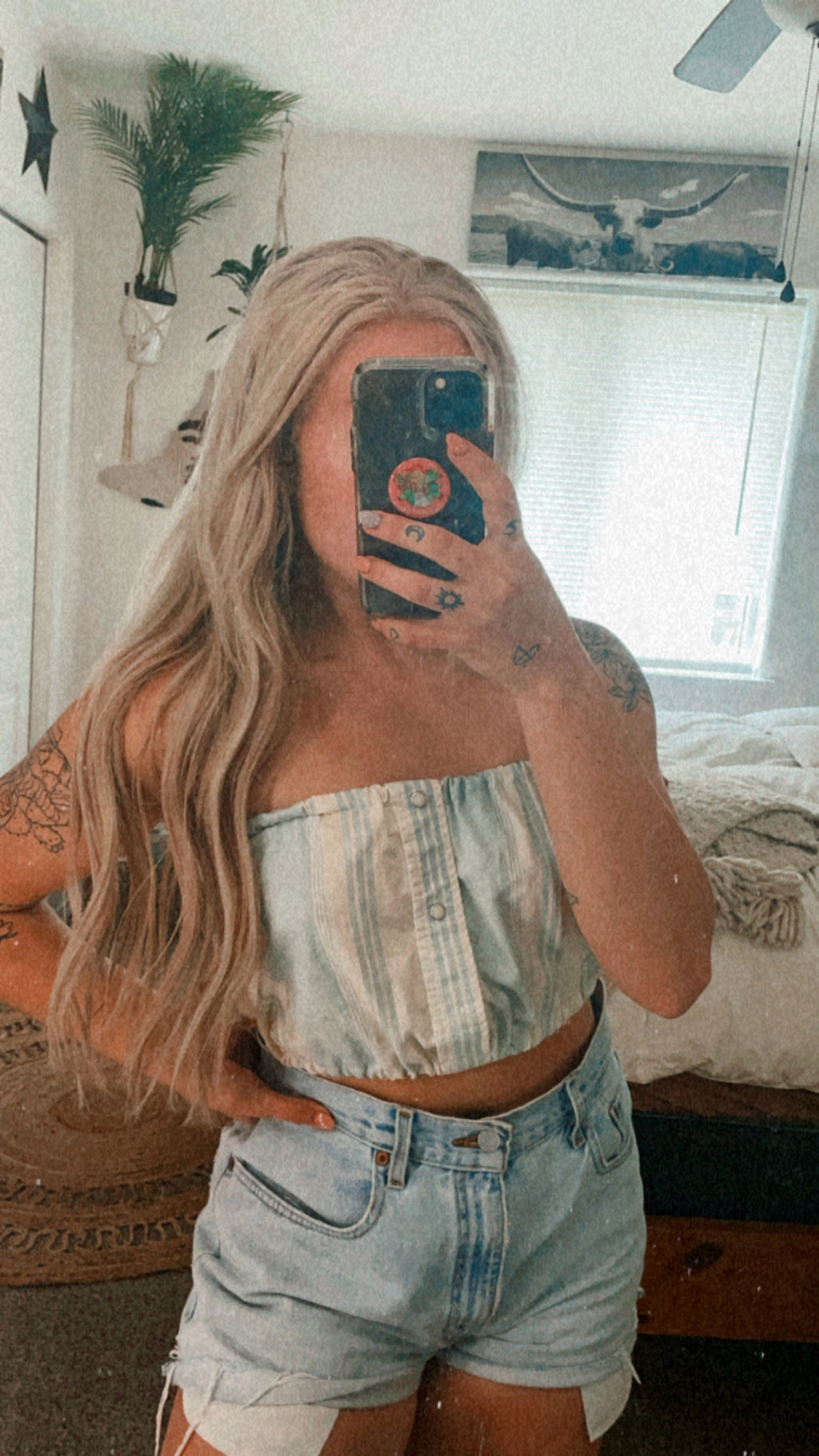 Vintage Stripes & Saddles (S/M)